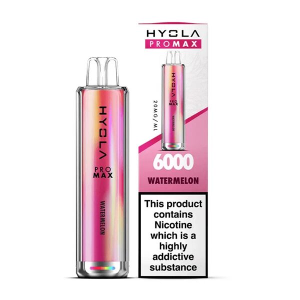 HYOLA PRO MAX 6000 PREFILLED POD VAPE KIT 20MG - Image 14