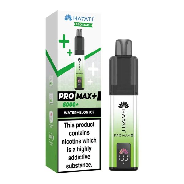 HAYATI PRO MAX+ 6000 PREFILLED POD VAPE KIT 20MG - Image 10