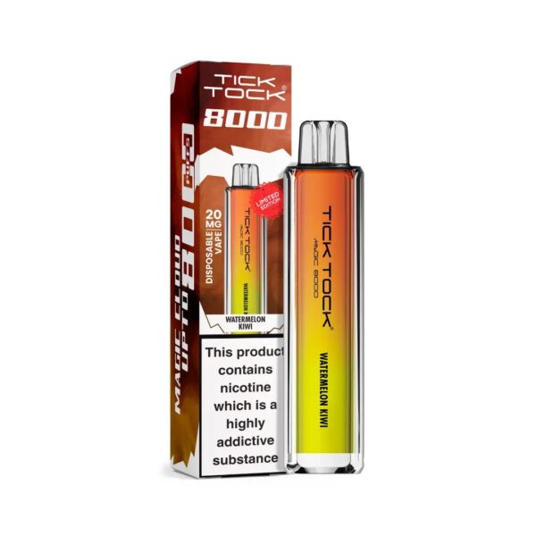 TICK TOCK MAGIC 8000 PREFILLED POD VAPE KIT 20MG - Image 26