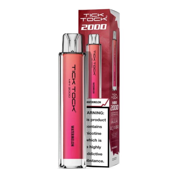 TICK TOCK MINI 2000 DISPOSABLE VAPE KIT 20MG - Image 22