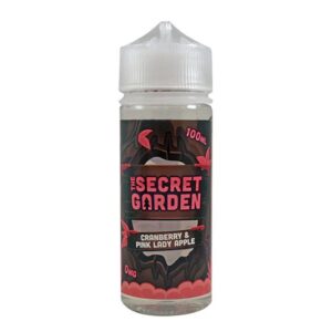 CRANBERRY & PINK LADY APPLE 100ML E LIQUID THE SECRET GARDEN