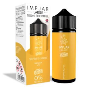 BANANA ICE 100ML E LIQUID IMP JAR LARGE