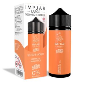 ORANGE & MANGO ICE 100ML E LIQUID IMP JAR LARGE