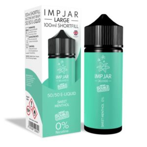 SWEET MENTHOL 100ML E LIQUID IMP JAR LARGE