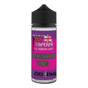 BLACKCURRANT TUNES 50/50 80ML E LIQUID MR VAPOUR