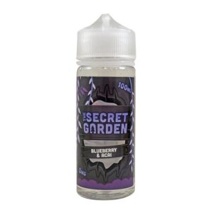 BLUEBERRY & ACAI 100ML E LIQUID THE SECRET GARDEN