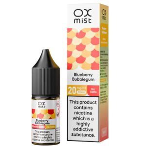 BLUEBERRY BUBBLEGUM 10ML NIC SALT OX MIST