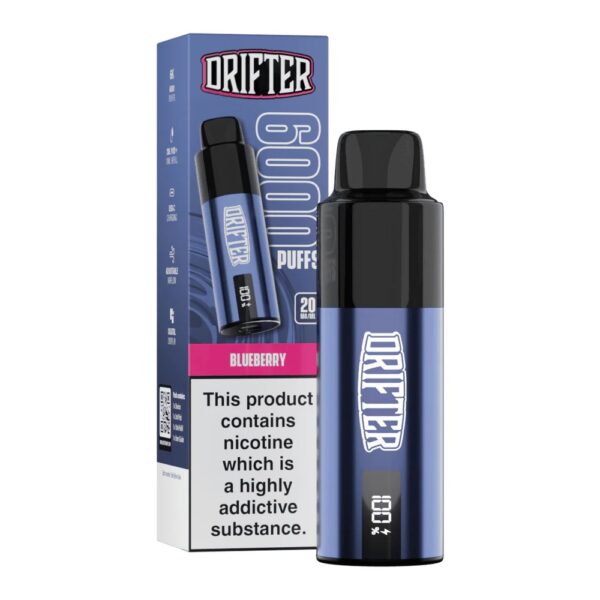 DRIFTER 6K PREFILLED POD VAPE KIT 20MG - Image 4
