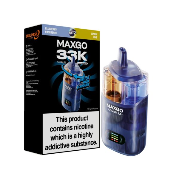 RELX MAXGO COMBO 33K DISPOSABLE VAPE KIT 18MG - Image 9
