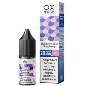 BLUEBERRY SOUR RASPBERRY 10ML NIC SALT OX MIST