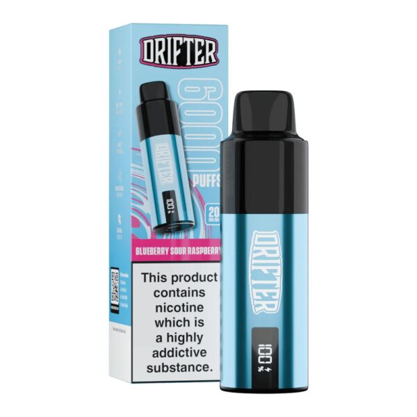 DRIFTER 6K PREFILLED POD VAPE KIT 20MG - Image 6
