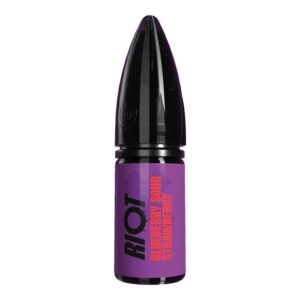 BLUEBERRY SOUR STRAWBERRY 10ML NIC SALT RIOT SQUAD X