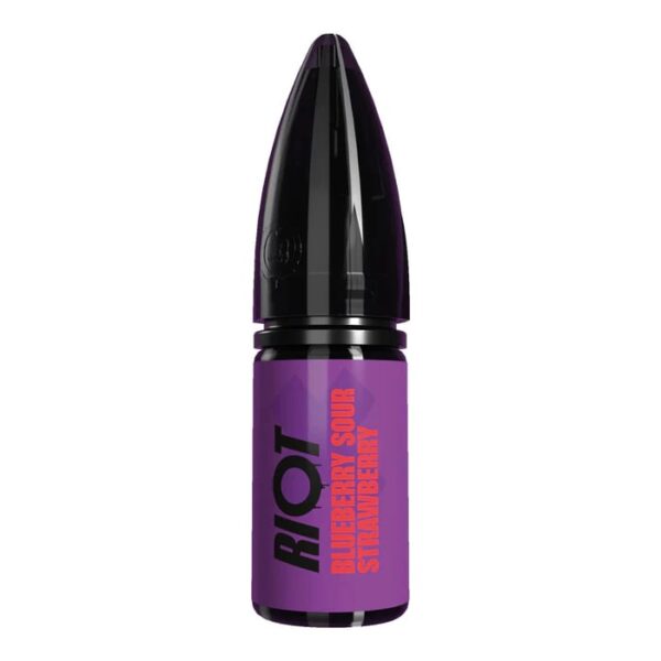 BLUEBERRY SOUR STRAWBERRY 10ML NIC SALT RIOT SQUAD X