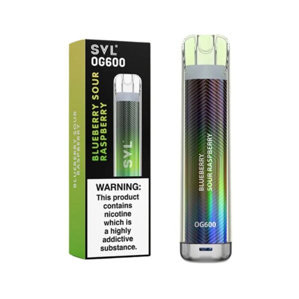 SVL OG600 DISPOSABLE VAPE KIT 20MG - Image 40