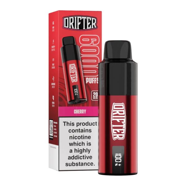 DRIFTER 6K PREFILLED POD VAPE KIT 20MG - Image 8