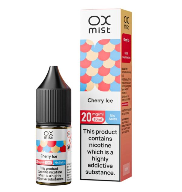 CHERRY ICE 10ML NIC SALT OX MIST