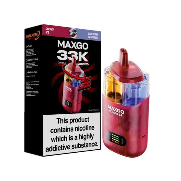 RELX MAXGO COMBO 33K DISPOSABLE VAPE KIT 18MG - Image 7