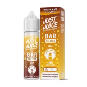COLA BAR SALTFILL 40ML E LIQUID JUST JUICE