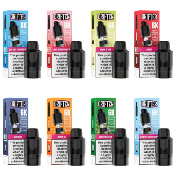 DRIFTER 6K PREFILLED VAPE PODS 20MG
