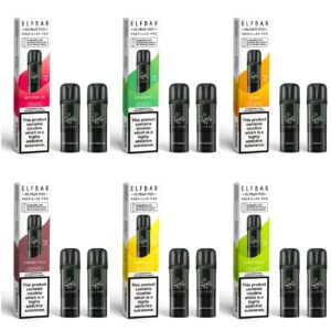 ELF BAR 600 PREFILLED VAPE PODS 20MG (2 PACK)