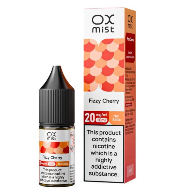 FIZZY CHERRY 10ML NIC SALT OX MIST