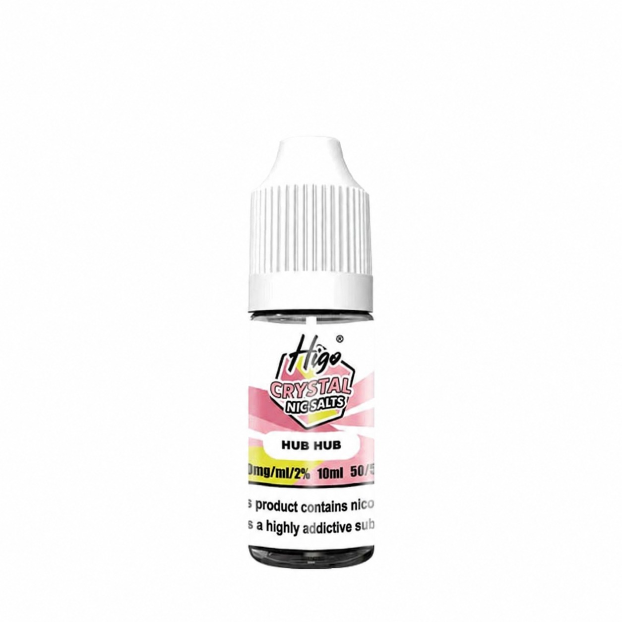 Hub Hub Nic Salt 10ml Higo Crystal Pack Of 10