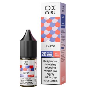 ICE POP 10ML NIC SALT OX MIST