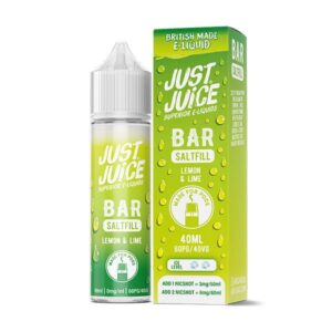 LEMON & LIME BAR SALTFILL 40ML E LIQUID JUST JUICE