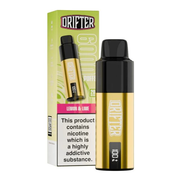 DRIFTER 6K PREFILLED POD VAPE KIT 20MG - Image 10