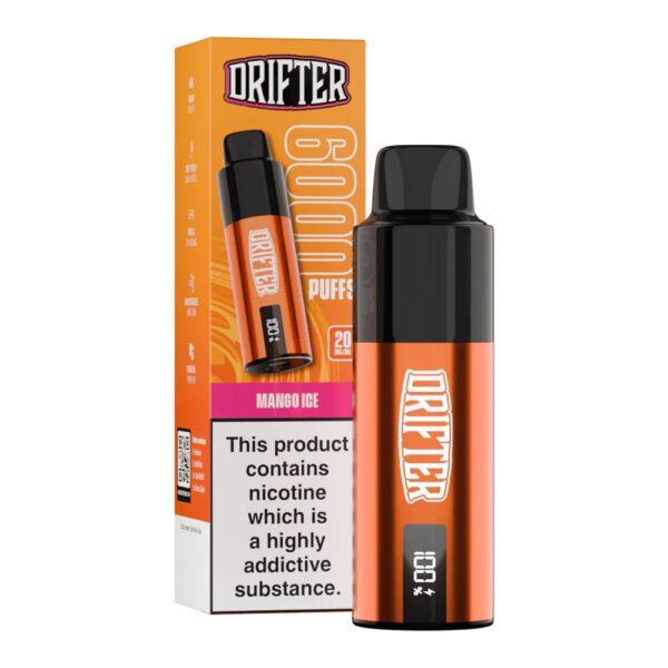 DRIFTER 6K PREFILLED POD VAPE KIT 20MG - Image 14