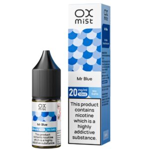 MR BLUE 10ML NIC SALT OX MIST