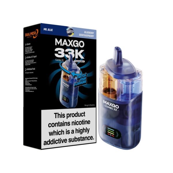 RELX MAXGO COMBO 33K DISPOSABLE VAPE KIT 18MG - Image 3