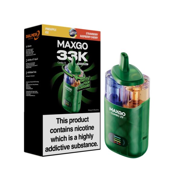 RELX MAXGO COMBO 33K DISPOSABLE VAPE KIT 18MG - Image 12