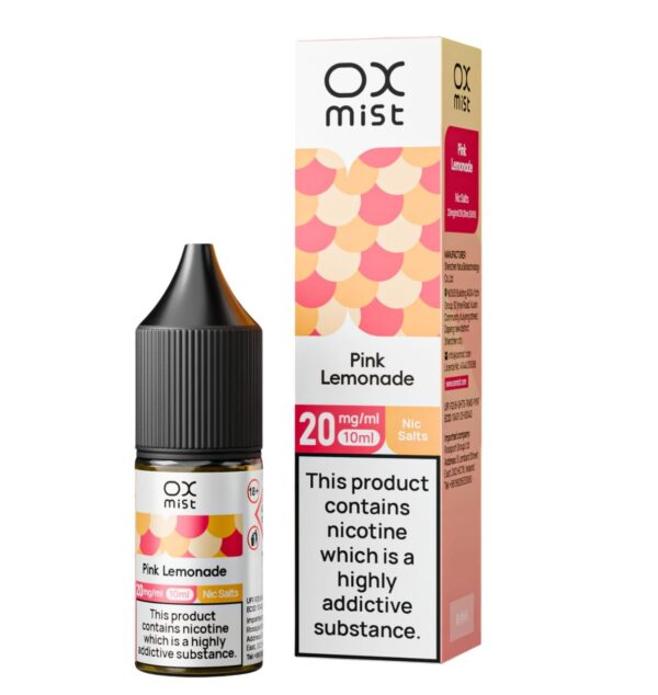 PINK LEMONADE 10ML NIC SALT OX MIST