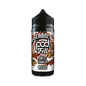 SERIOUSLY POD FILL X2 SWEET TOBACCO 100ML E LIQUID