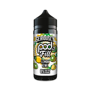 SERIOUSLY POD FILL X2 LEMON KIWI 100ML E LIQUID
