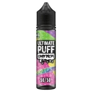 RAINBOW CANDY DROPS 50ML E-LIQUID 50/50 ULTIMATE PUFF