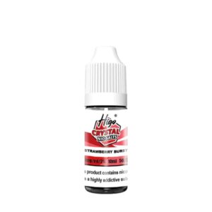 STRAWBERRY BURST NIC SALT 10ML HIGO CRYSTAL PACK OF 10