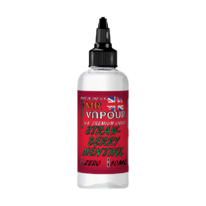 STRAWBERRY MENTHOL 80ML E LIQUID MR VAPOUR