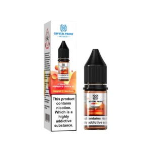 STRAWBERRY RASPBERRY CHERRY ICE 10ML NIC SALT CRYSTAL PRIME 7000