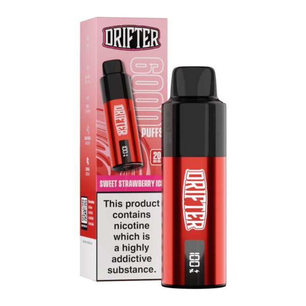 DRIFTER 6K PREFILLED POD VAPE KIT 20MG - Image 18