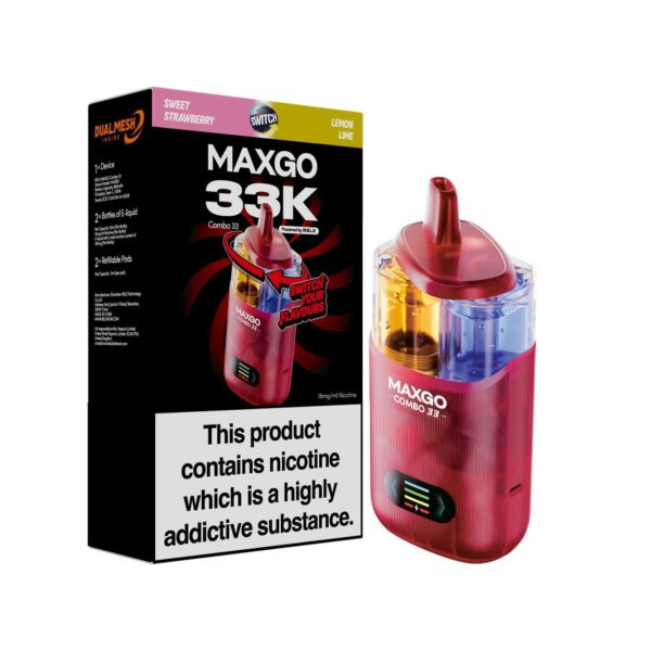 RELX MAXGO COMBO 33K DISPOSABLE VAPE KIT 18MG - Image 11
