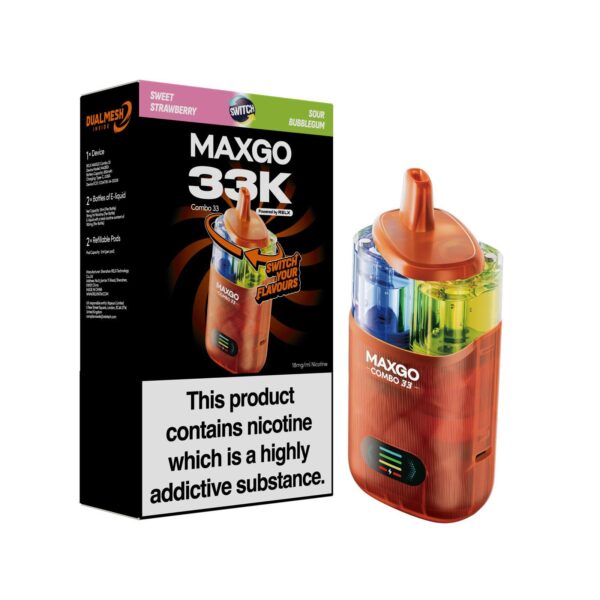 RELX MAXGO COMBO 33K DISPOSABLE VAPE KIT 18MG - Image 15