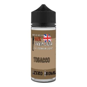 TOBACCO 50/50 80ML E LIQUID MR VAPOUR
