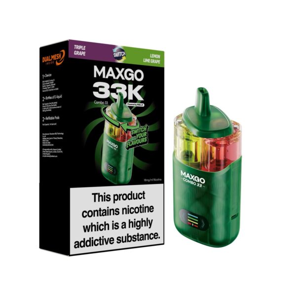 RELX MAXGO COMBO 33K DISPOSABLE VAPE KIT 18MG - Image 16