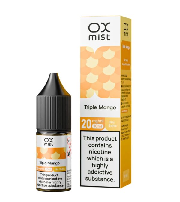 TRIPLE MANGO 10ML NIC SALT OX MIST