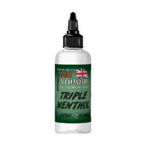 TRIPLE MENTHOL 80ML E LIQUID MR VAPOUR
