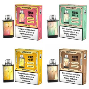 VAPENGIN VENUS 600 PREFILLED VAPE PODS 20MG (2 PACK)