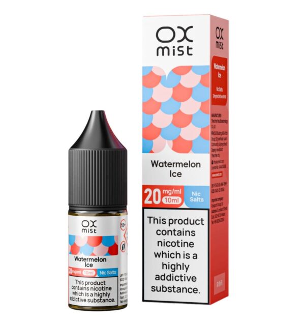 WATERMELON ICE 10ML NIC SALT OX MIST