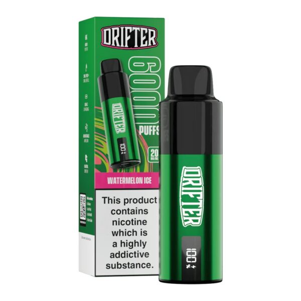 DRIFTER 6K PREFILLED POD VAPE KIT 20MG - Image 20